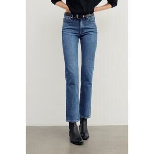 AYR The LaLa Size 31S Blue True Story 90s Straight Leg Jeans